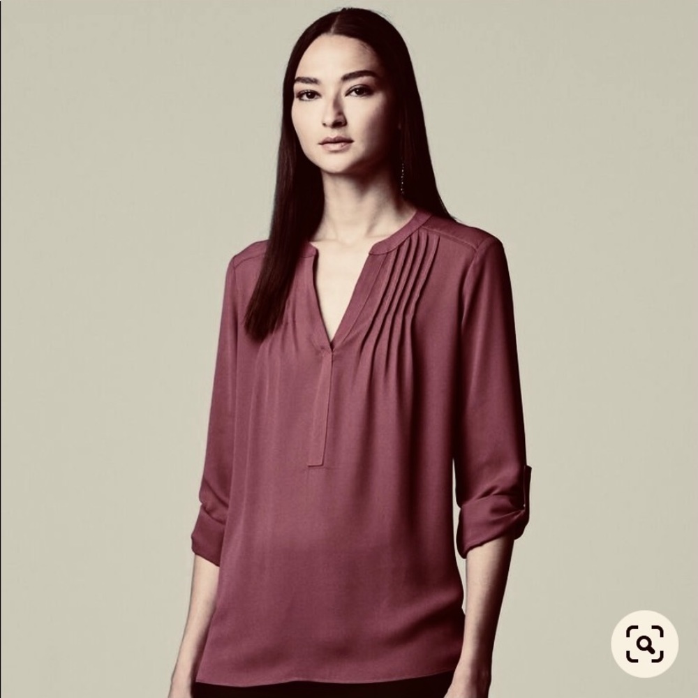 Simply Vera VeraWang Dress Sheer Blouse